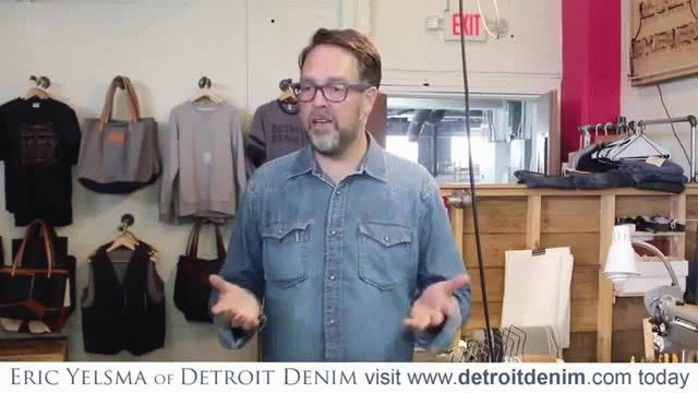 Fashion Maker Eric Yelsma of Detroit Denim