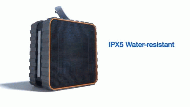 Inateck BTSP-20 Waterproof IPX-5 Bluetooth 3.0 Stereo Speaker for Showers Outdoor
