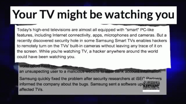 Is Your Tv Spying on You? Is Your Tv Spying on You?