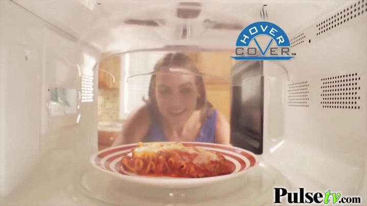 Hover Cover - As Seen on TV Microwave Splatter Shield with Magnets Hover Cover - As Seen on TV Microwave Splatter Shield with Magnets