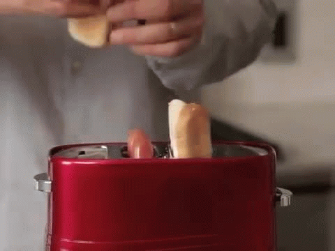 Pop-Up Hot Dog Toaster-by Nostalgia