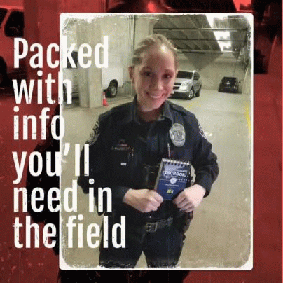 POLICE: the new TacBook is proving to be the best field guide for you!