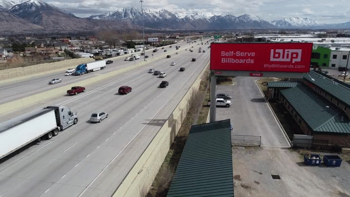 Blip Billboard in American Fork Blip Billboard in American Fork