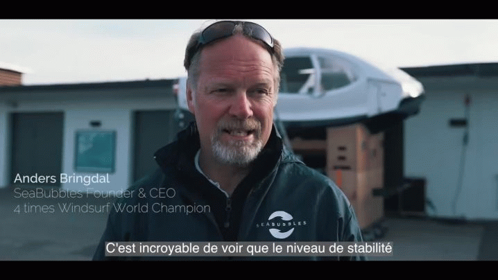 SeaBubbles testing the Fly By Wire control system SeaBubbles testing the Fly By Wire control system