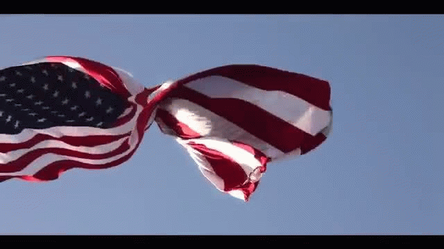 The Star Spangled Banner with American Flag