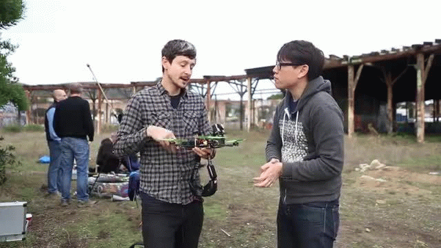 Quadcopter Racing with First Person video1!