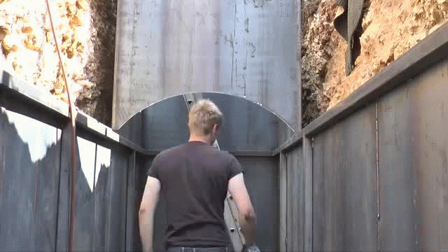 Backyard UNDERGROUND Apocalyptic BUNKER