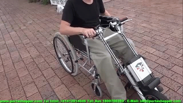 Wheelchair Power Assist Portawheel