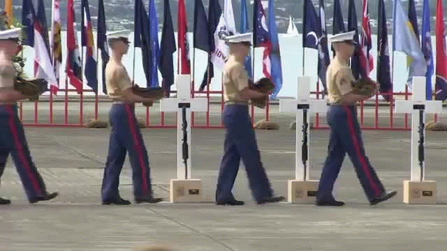 HMH-463 Honors 12 Marines in Memorial Service HMH-463 Honors 12 Marines in Memorial Service