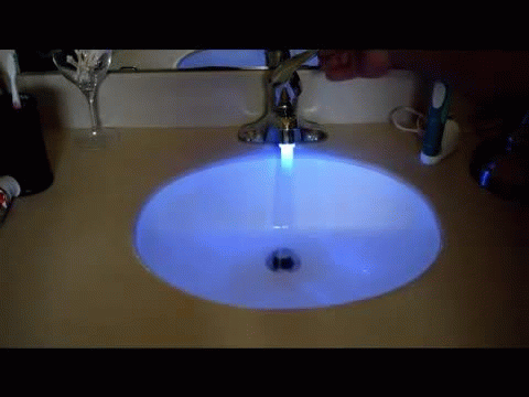 LED Faucet Nozzle --Temperature Sense
