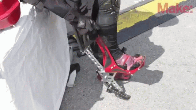 Bionic Boot: Human-Powered Exoskeleton