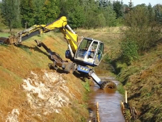 Schreit-Mobil-Bagger, Spider excavator