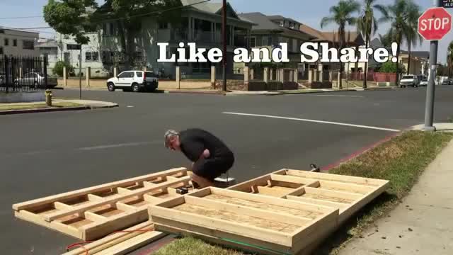 Man Builds Tiny House For A Homeless Woman Sleeping In The Dirt! Man Builds Tiny House For A Homeless Woman Sleeping In The Dirt!