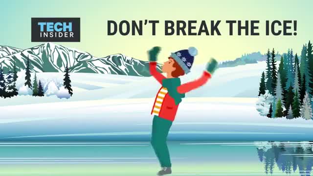 How to survive a fall through frozen ice