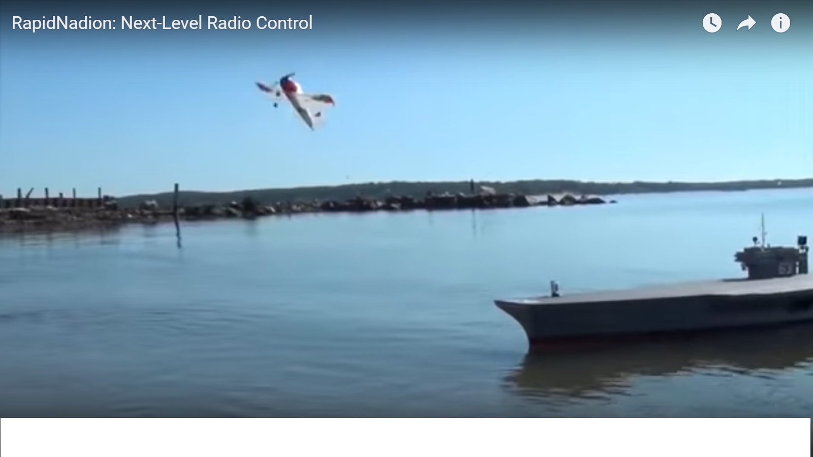 R/C Planes Land on R/C Aircraft Carrier R/C Planes Land on R/C Aircraft Carrier