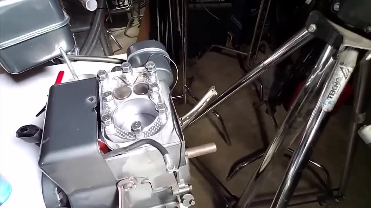 See Through Engine - 4K Slow Motion Visible Combustion See Through Engine - 4K Slow Motion Visible Combustion