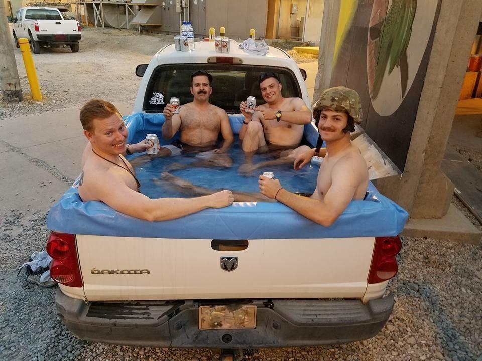 The ultimate truck bed swimming pool is finally here. 