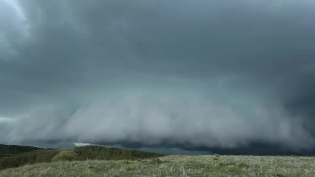 Incoming Hail Storm Incoming Hail Storm