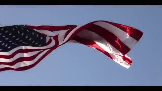 The Star Spangled Banner with American Flag