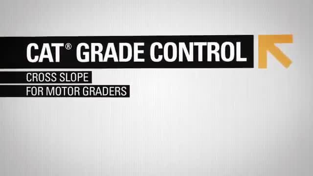 Integrated Cat® Grade Control Systems for Motor Graders