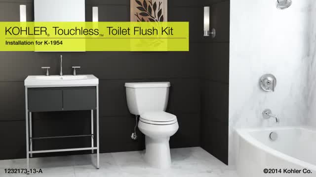 Touchless Flush Kit for Flapper Valve Toilets Touchless Flush Kit for Flapper Valve Toilets