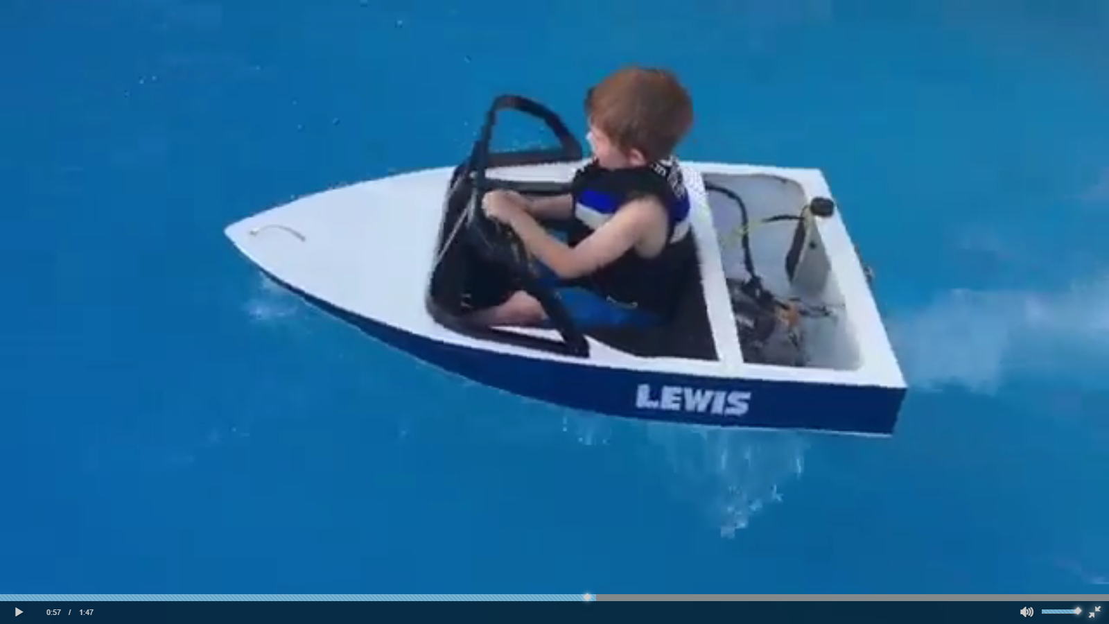 Mini ski boat build petrol powered Mini ski boat build petrol powered