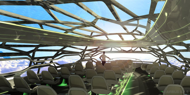 The Future by Airbus - Concept plane cabin The Future by Airbus - Concept plane cabin