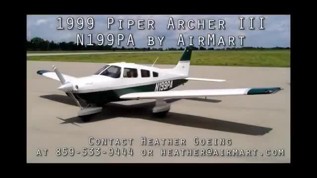1999 Piper Archer III. N199PA-Trade-A-Plane 1999 Piper Archer III. N199PA-Trade-A-Plane