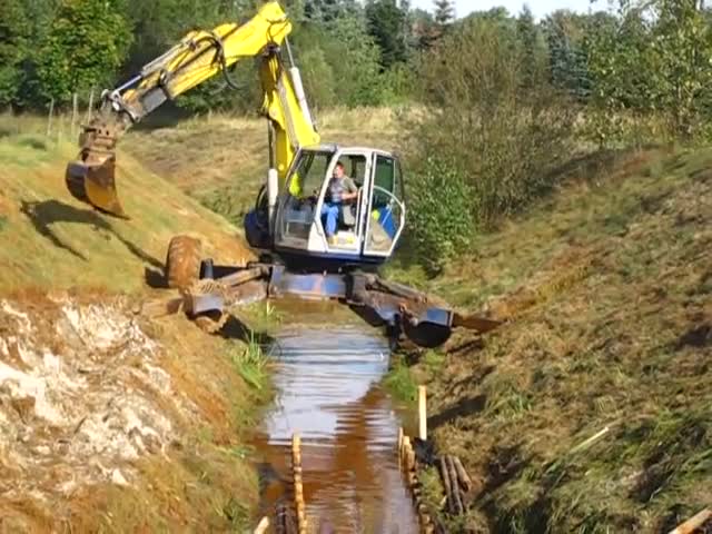 Schreit-Mobil-Bagger, Spider excavator