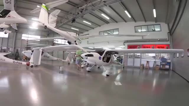Flying Pipistrel's Electric Airplane Flying Pipistrel's Electric Airplane